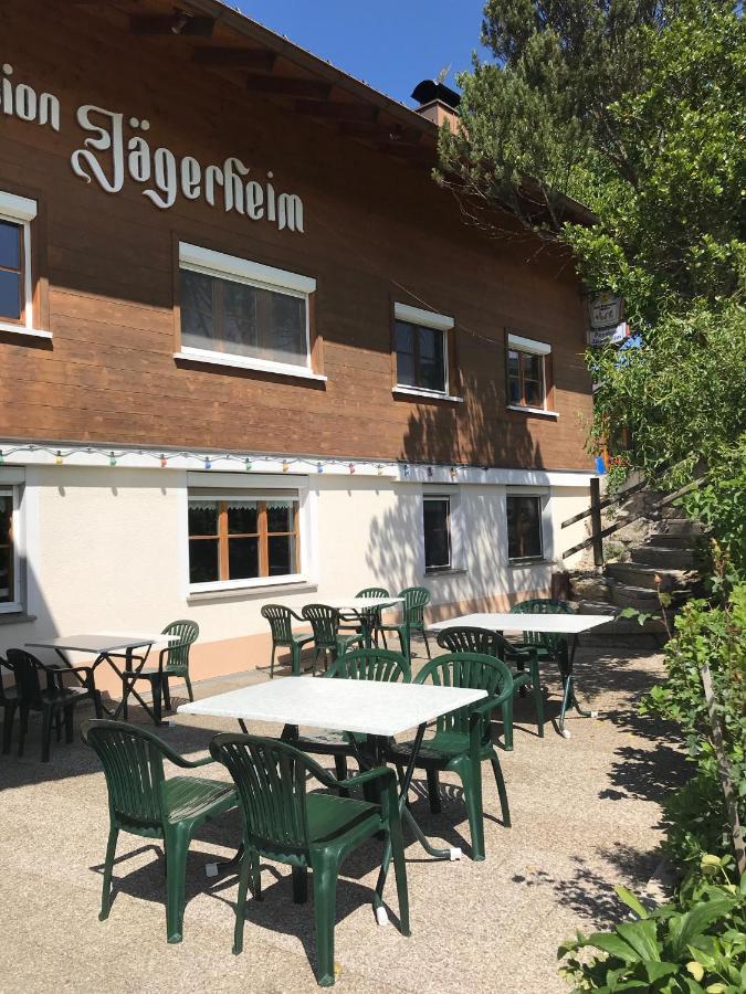 Pension Jaegerheim Krumbach  Bagian luar foto